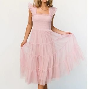 Baltic Born Emma Smocked Tulle Dress